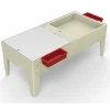 18"H Double Mite Sand and Water Table with 2 Mega Trays