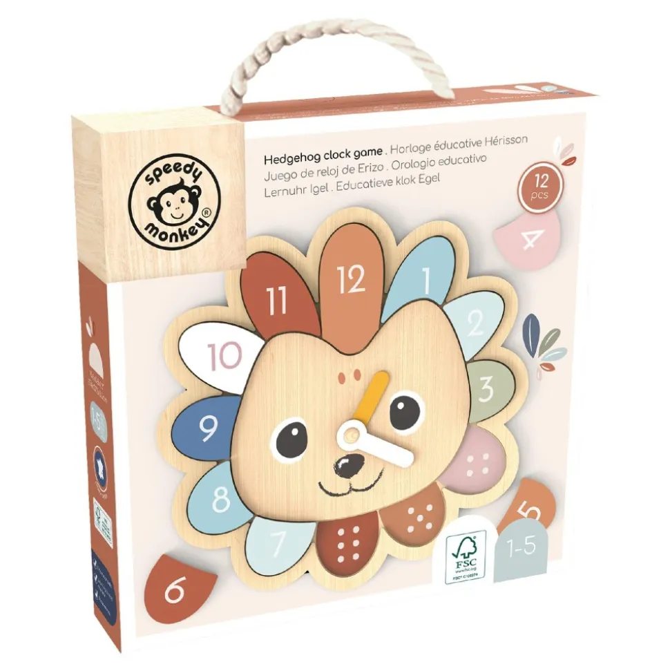Hedgehog Clock Puzzle