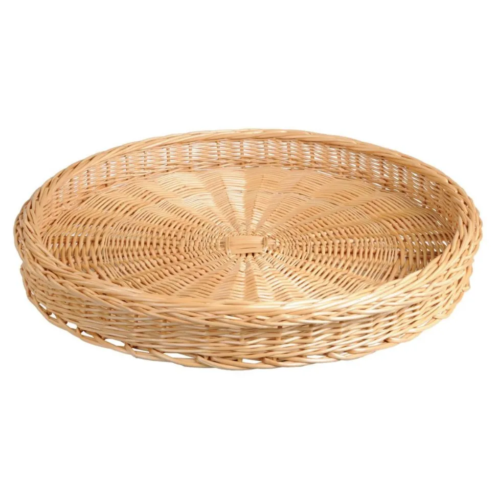 Heuristic Wicker Tray 23"