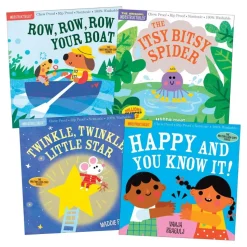 Indestructibles Nursery Rhyme Books Set of 4
