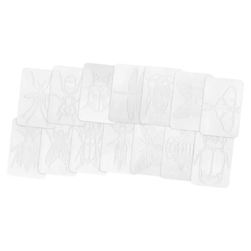 Insect Rubbing Plates Set of 16