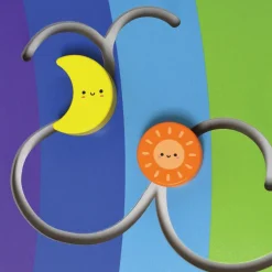Interactive Rainbow Activity Wall Panels