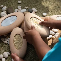 Jumbo Sensory River Stones 10 Pieces
