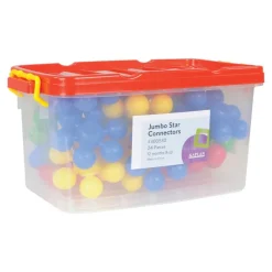 Jumbo Star Connectors Manipulative Set 24 Pieces