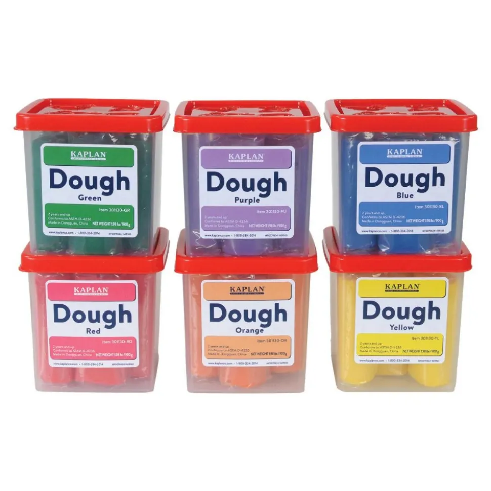 Kaplan Dough Classic Colors 1.98 lb Containers