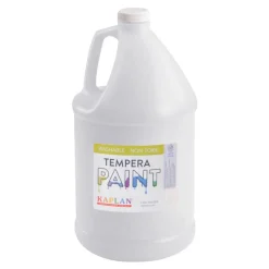 Kaplan Washable Tempera Paint Gallon Assortment