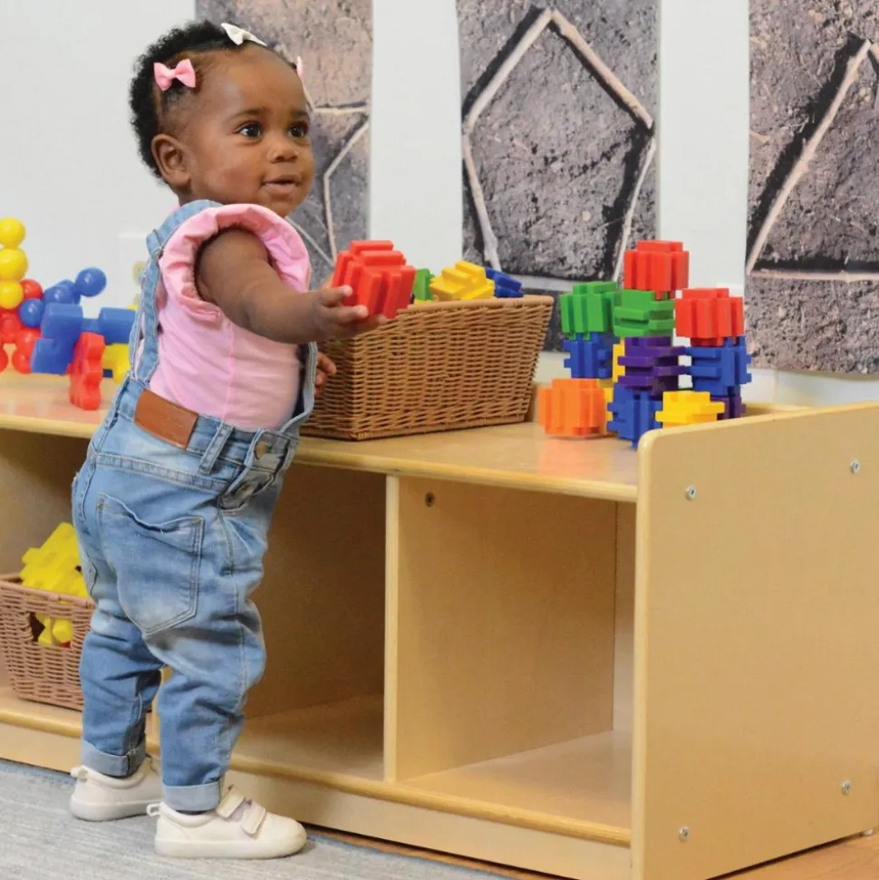 Large Connecting Cubes Manipulative Set 48 Pieces
