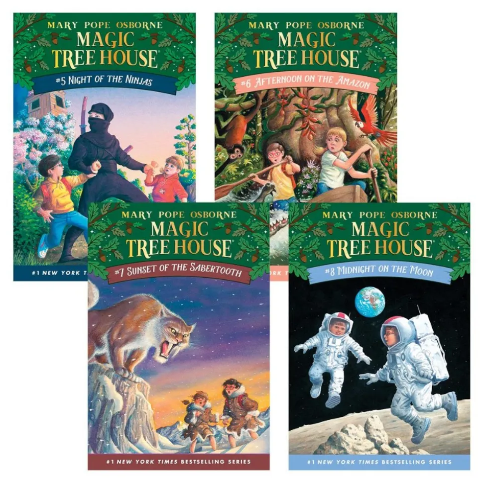 Magic Tree House Paperback Book Set 1 #1-8 Level M Set of 8