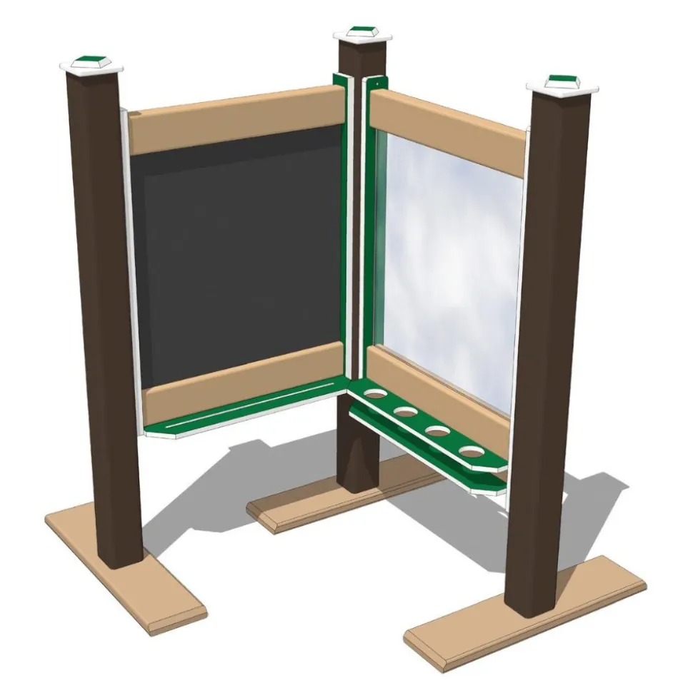 Magnetic Chalkboard and Paint Panel
