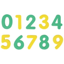 Magnetic Foam Numbers 60 Pieces