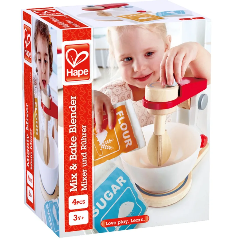 Mix & Bake Mighty Mixer Wooden Play Set