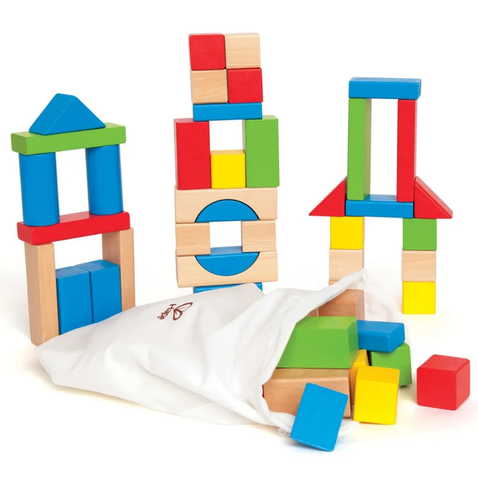 Natural & Color Maple Blocks 100 Pieces