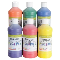 Non-Toxic Washable Glitter Finger Paint for Art Projects
