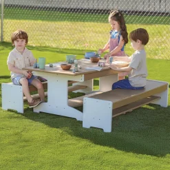 OutdoorED™ Table and Two Benches Set