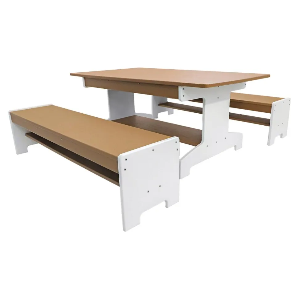 OutdoorED™ Table and Two Benches Set