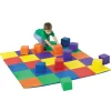 Patchwork Mat and Blocks Set Primary Colors