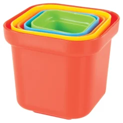 5 Piece Colorful Toddler Stacking Tower