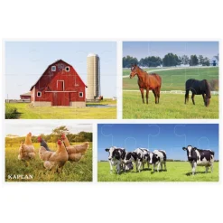 24-Piece Floor Puzzles with Real Photos