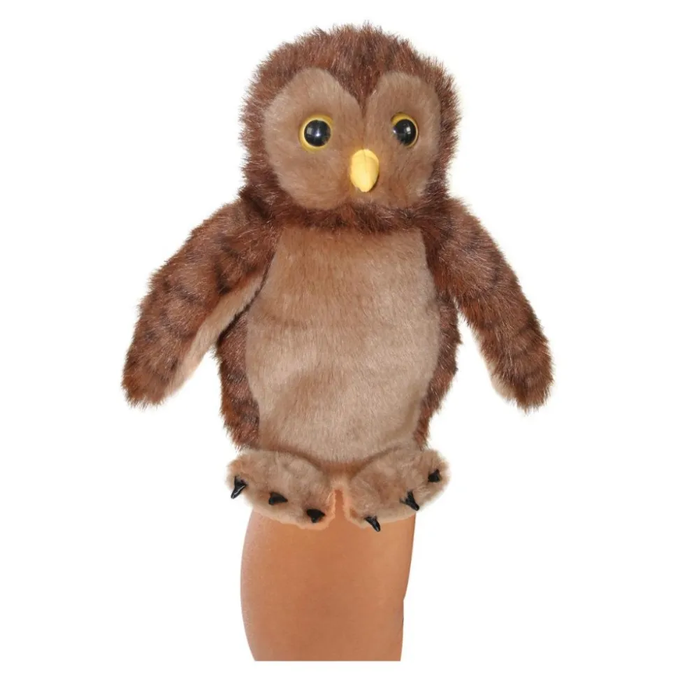 Plush Owl Hand Puppet
