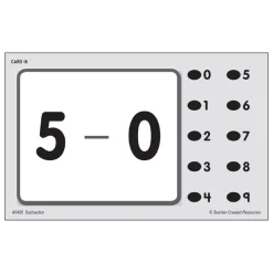 Power Pen Cards Subtraction