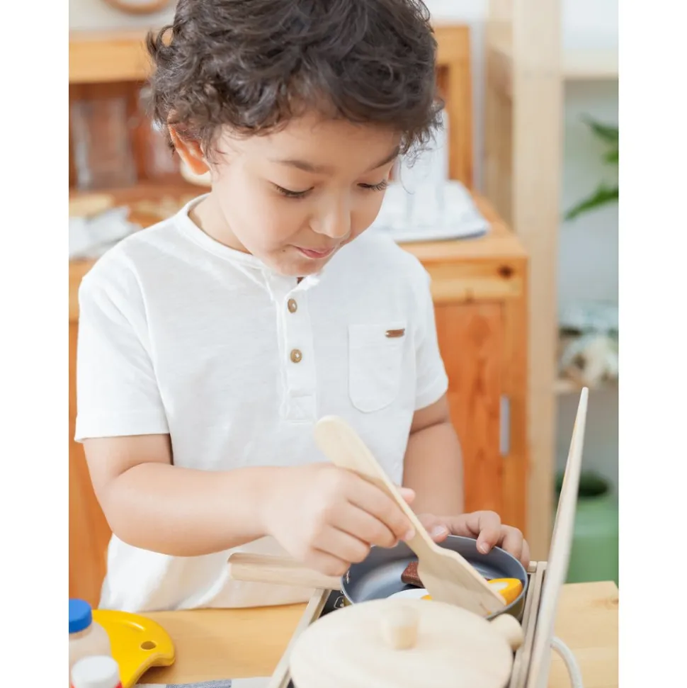Pretend Cooking Pans and Utensils Set 6 Pieces