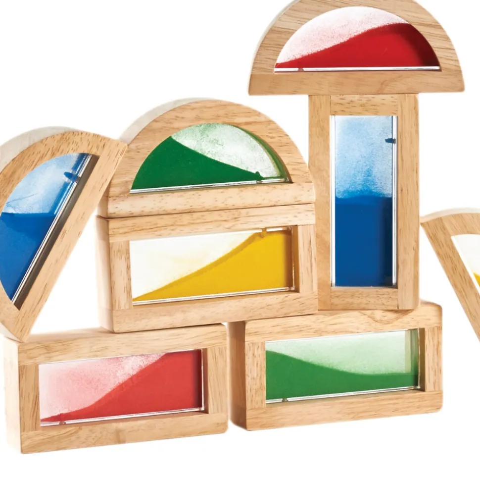 Rainbow Sand Blocks 8 Pieces