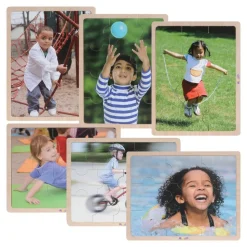 Real Image Kids in Motion Puzzles Set of 6