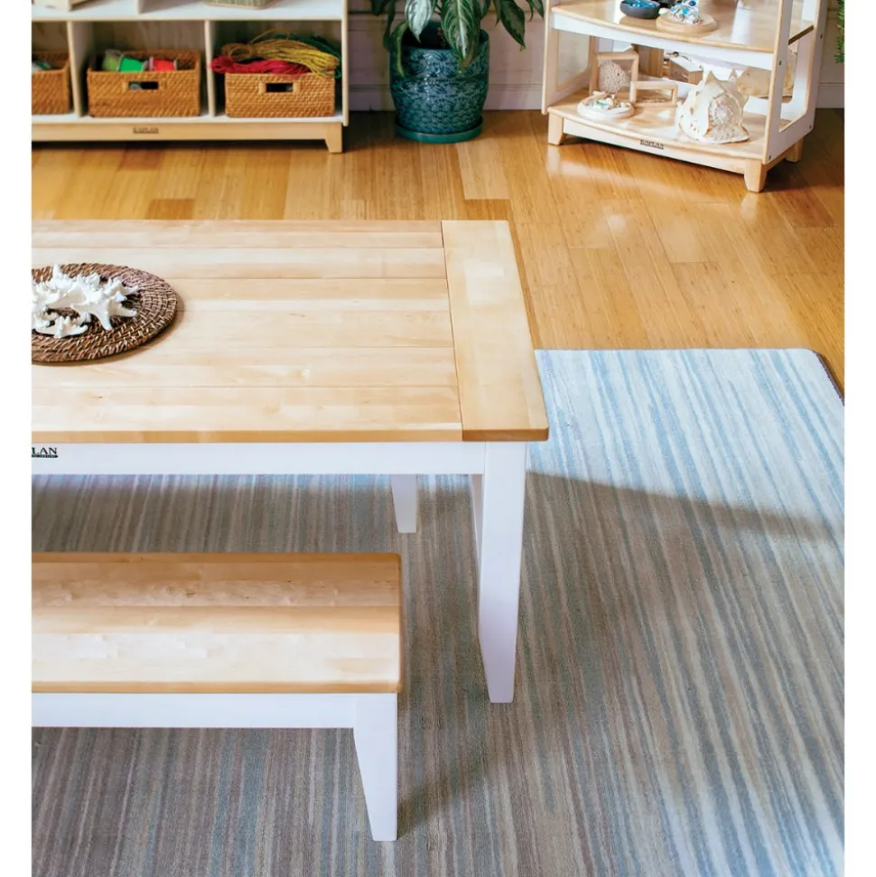 Sense of Place Nature's Stripes Carpet Blue Rectangle