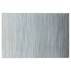 Sense of Place Nature's Stripes Carpet Blue Rectangle