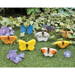 Sensory Play Stones: Butterflies 8 Pieces