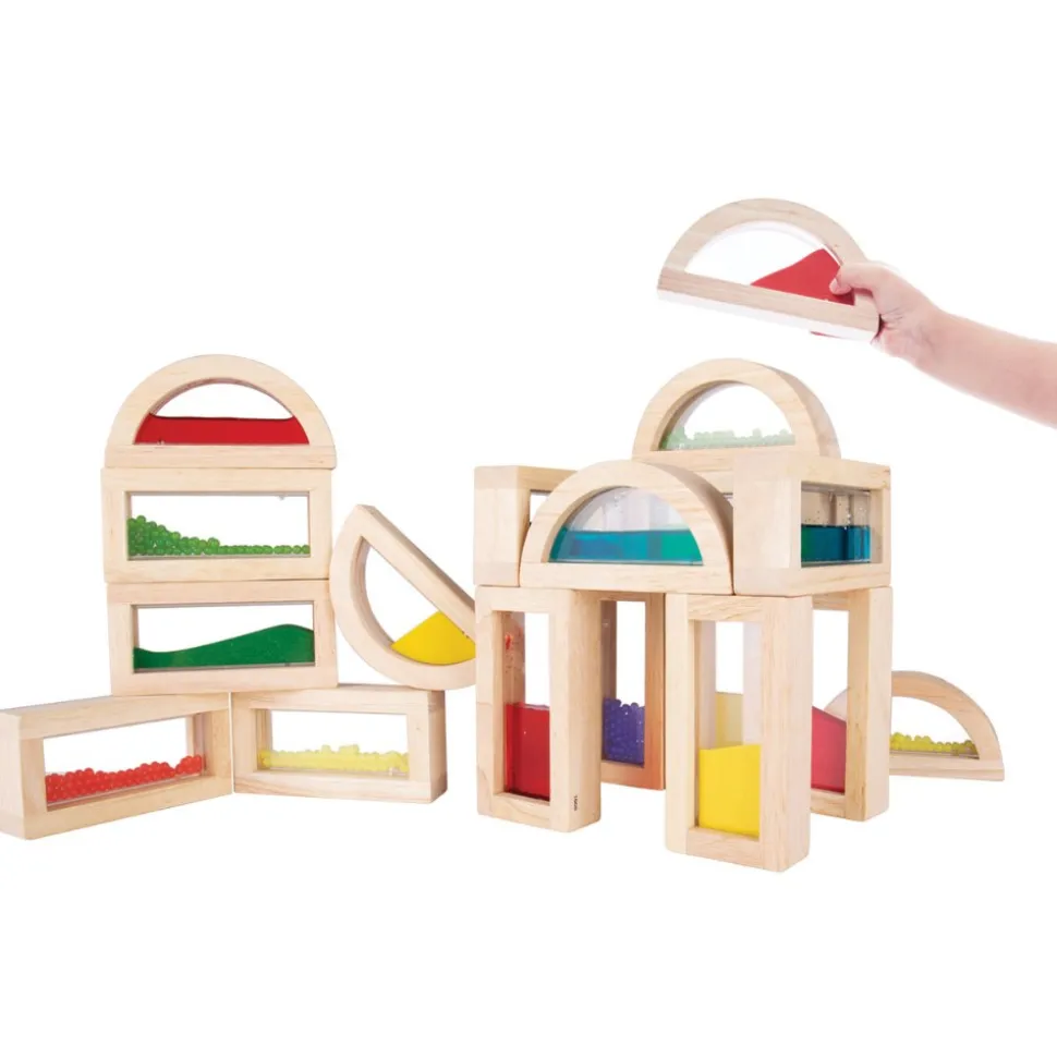 Sensory Rainbow Blocks® 18 Pieces