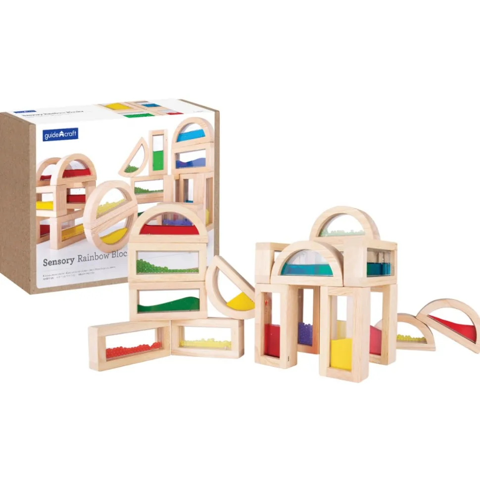 Sensory Rainbow Blocks® 18 Pieces