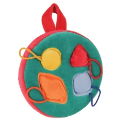 Shape Board with Attached Pieces