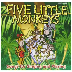 Sing Along Classics CD Collections of Children's Favorite Songs Five Little Monkeys
