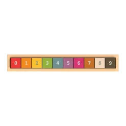 Small Wooden Number Blocks