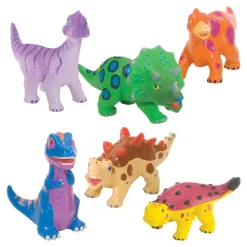 Squeezable Dinosaur Playset