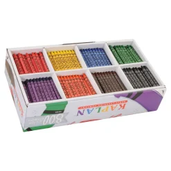 Standard Crayons Class Pack 800 Per Box in 8 Different Colors