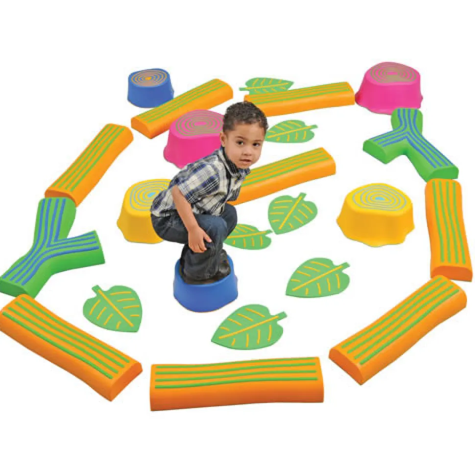 Step-A-Forest 24 Pieces, Balance & Gross Motor Set