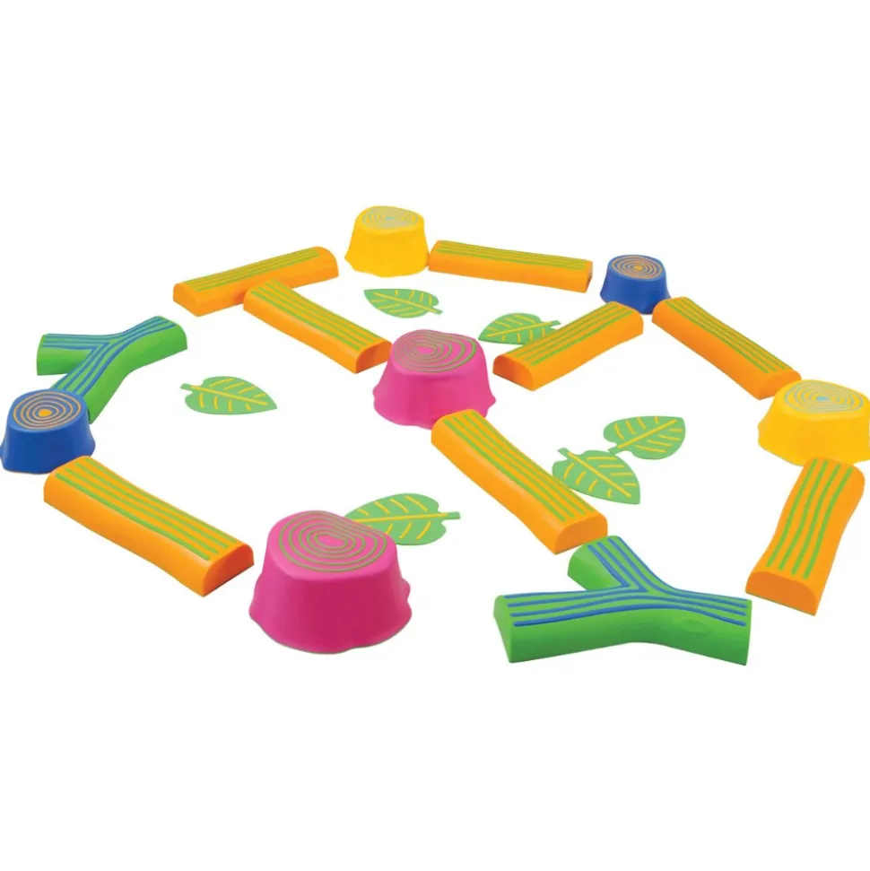 Step-A-Forest 24 Pieces, Balance & Gross Motor Set
