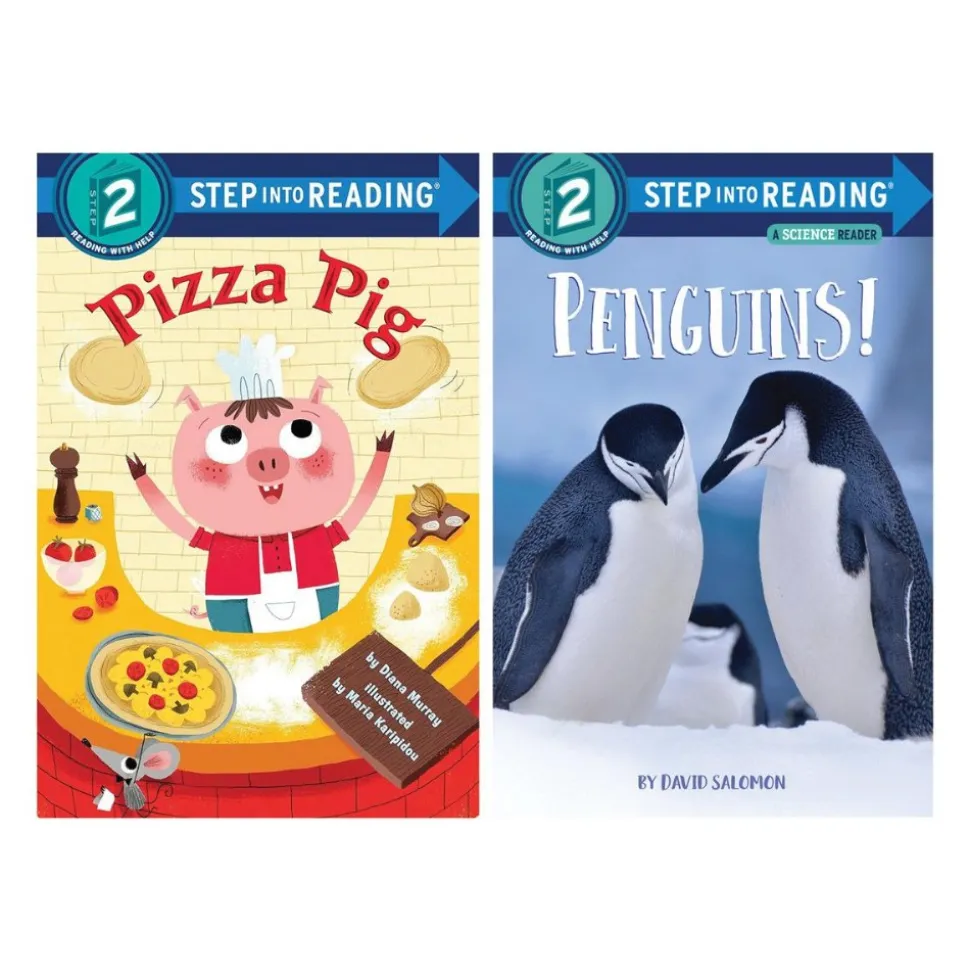 Step Into Reading Books Level 2 Set of 8