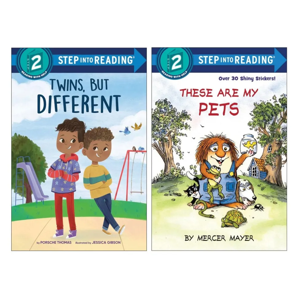 Step Into Reading Books Level 2 Set of 8