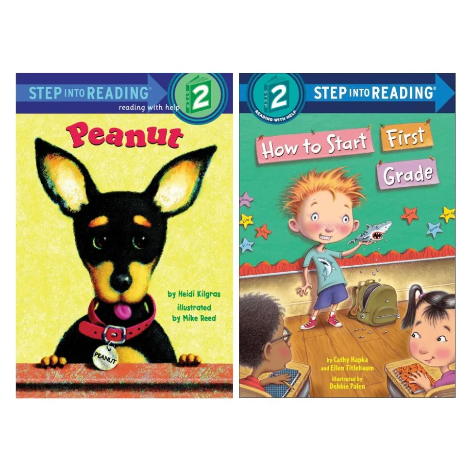 Step Into Reading Books Level 2 Set of 8