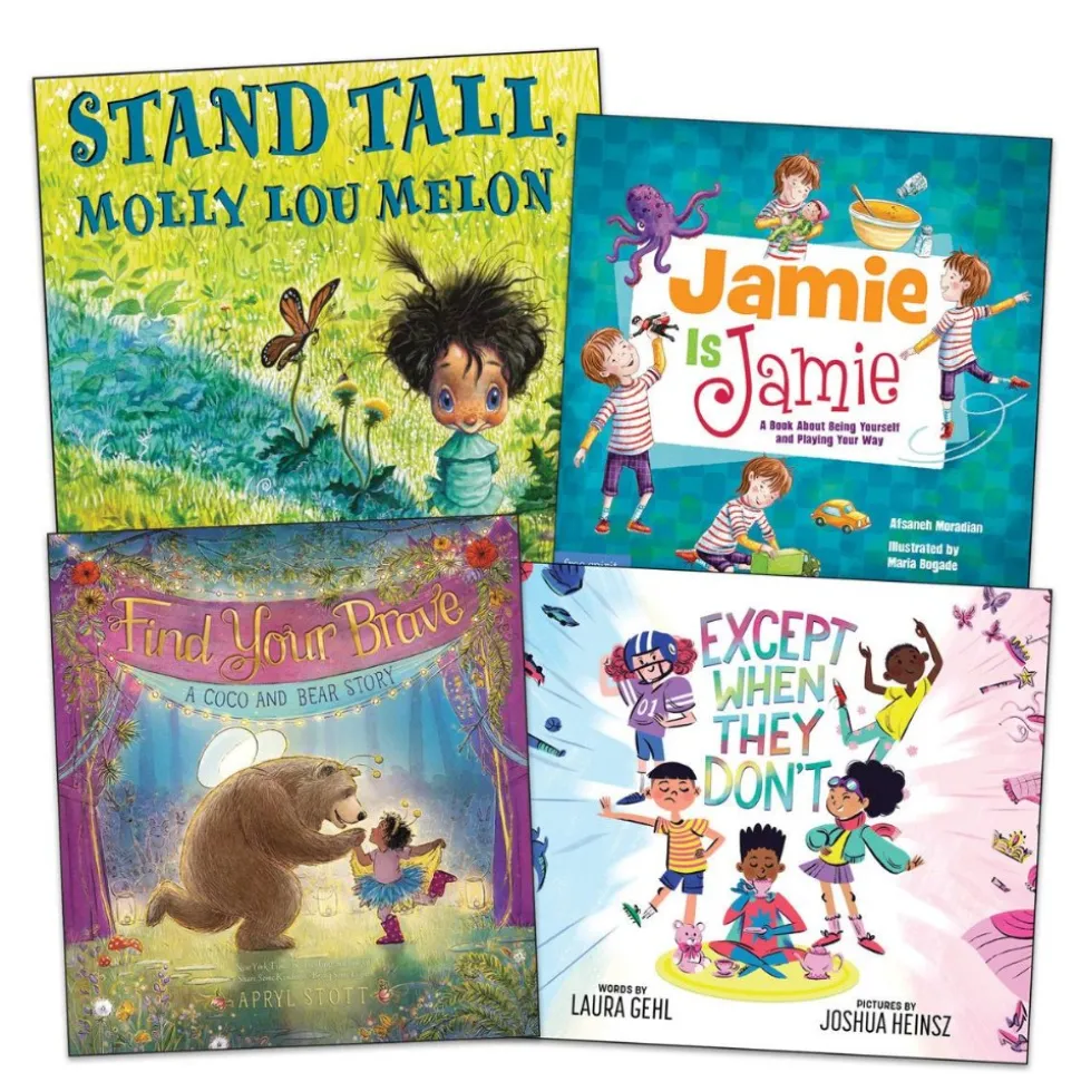 Supporting Self-Esteem Books Set of 4