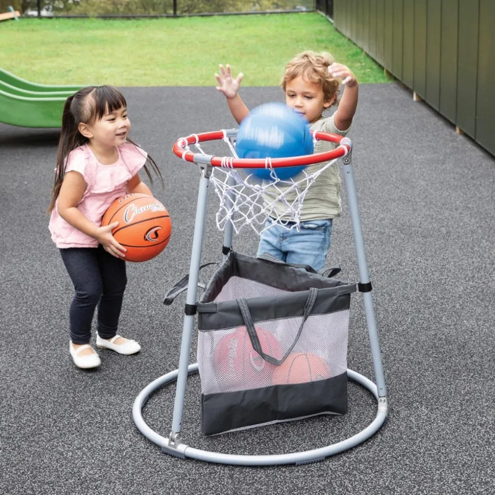 Toddler Basketball Hoop with Storage Bag