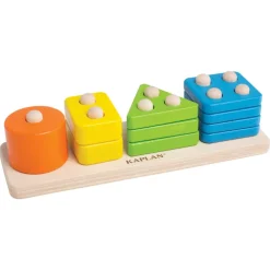 Toddler Wooden One to Four Counter
