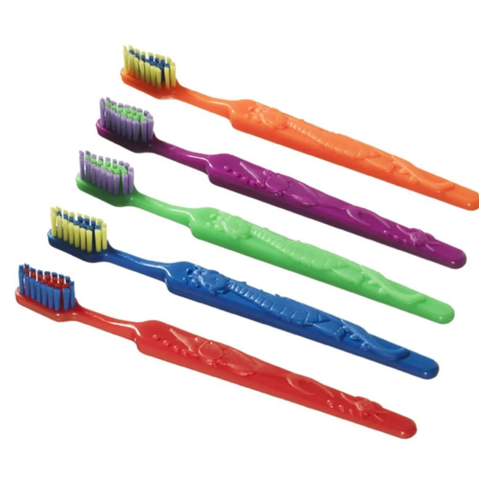 Toothbrush Rack with Toothbrushes & Covers