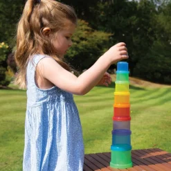 Translucent Color Stacking Cups
