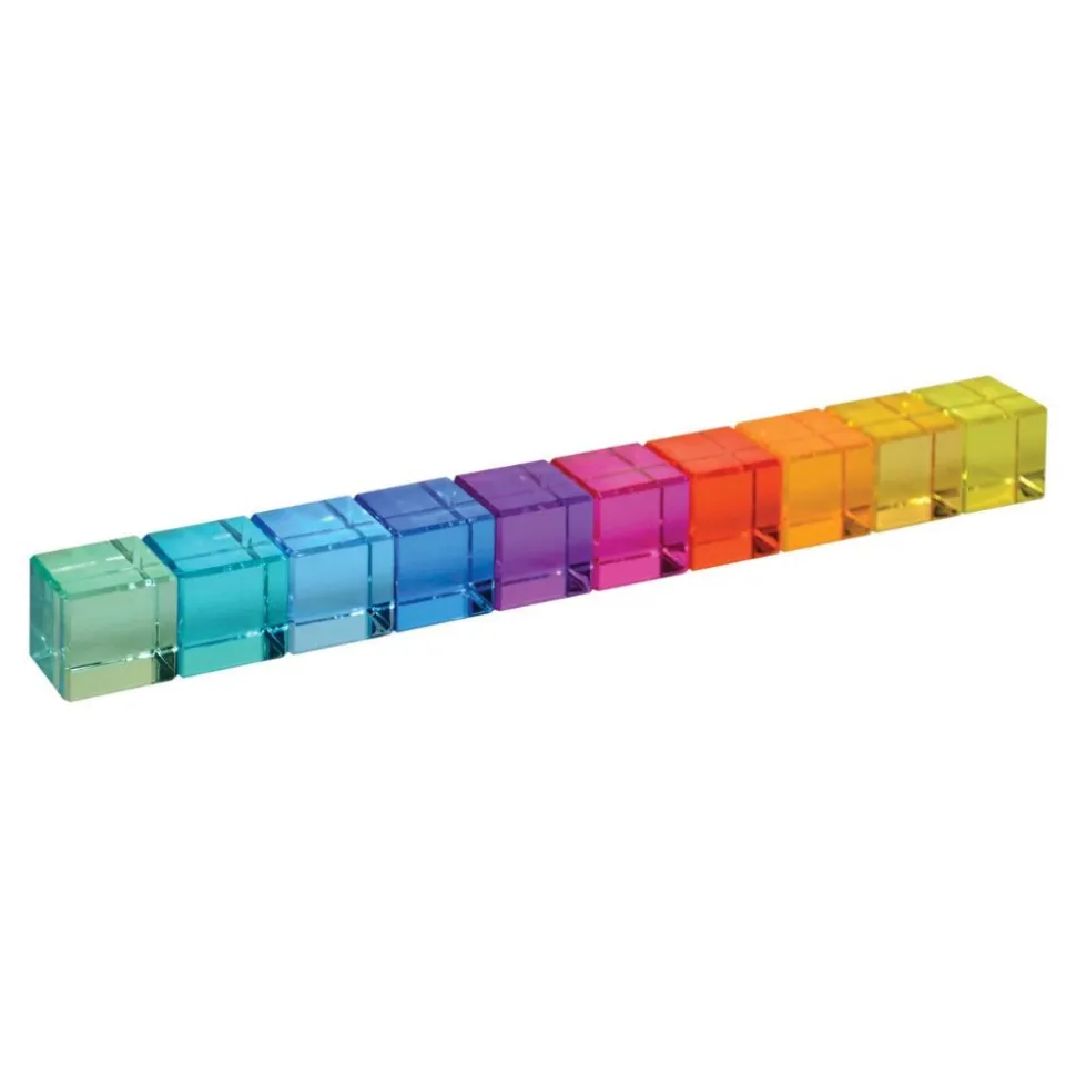 Translucent Cubes with Mirror Tray 100 Pieces