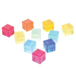 Translucent Sensory Gem Cubes