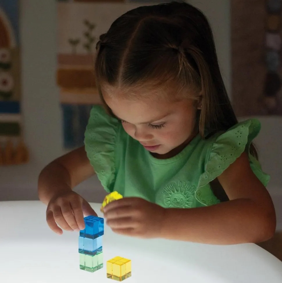 Translucent Sensory Gem Cubes